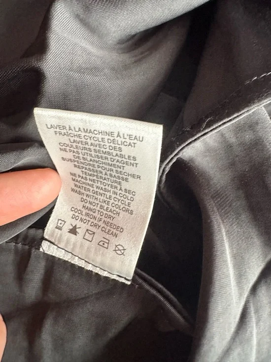 House of Harlow 1960 Black One Shoulder Pleated Evening Maxi Dress Size S - Picture 9 of 14